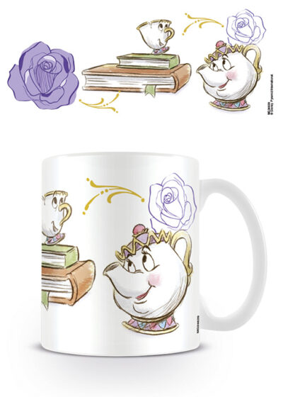 Beauty and Beast Mug miss Potts La bella e la bestia tazza mrs bric by  Disney - Millennium shop one