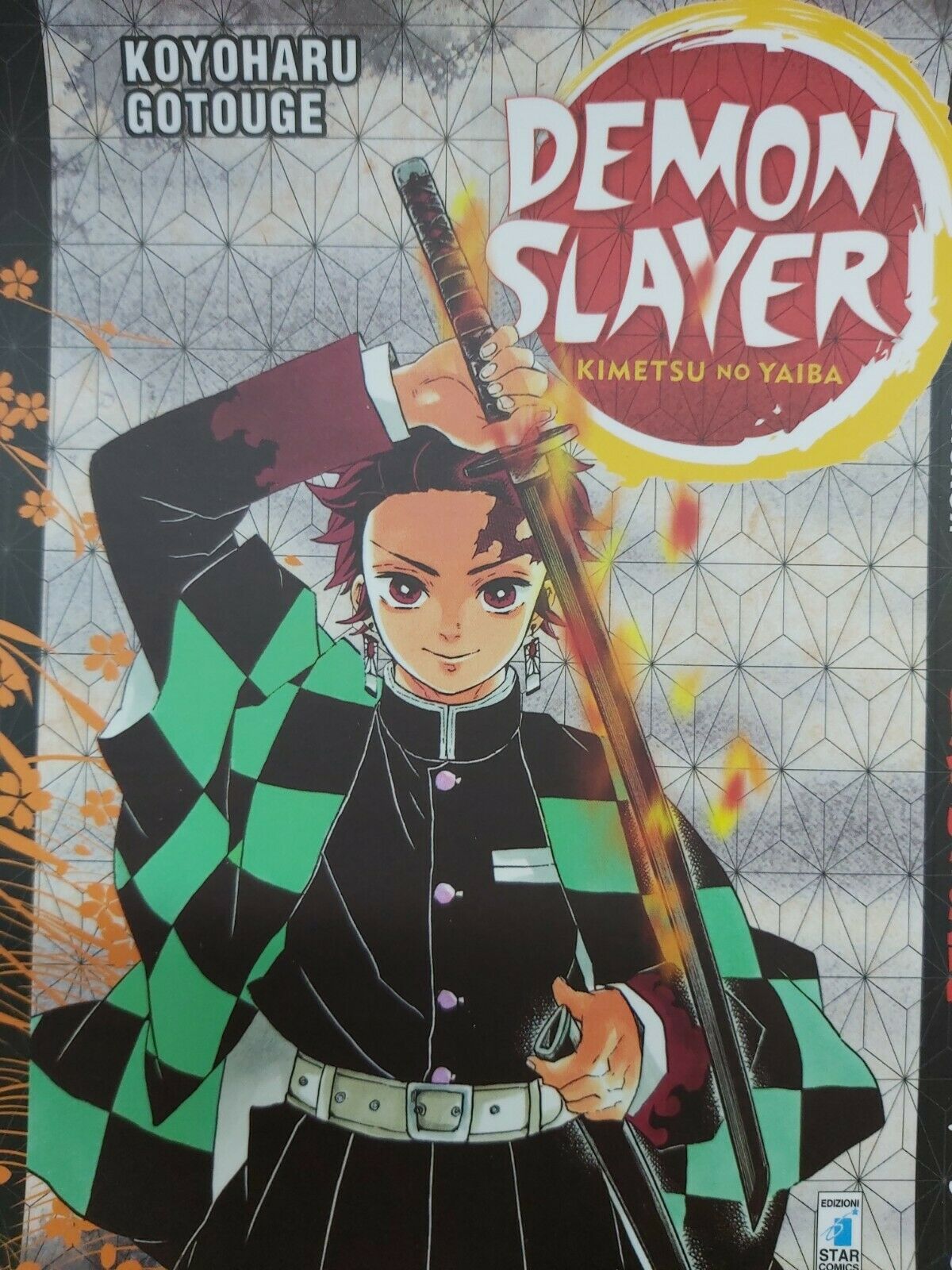 Demon Slayer 1 Variant Cover Star Comics Con Sovracoperta Manga Anime