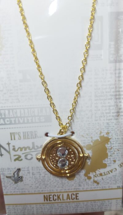 Giratempo collana Hermione Movie Harry Potter Necklace Time Turner -  Millennium shop one